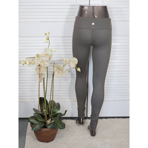 Lululemon Women's Army Green Low Rise Legging  Size 8 1679 - Picture 7 of 11